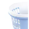 Beldray LA00000174CRNEU7 Skalbinių krepšelių rinkinys 2 vnt., 30 l, balta/mėlyna