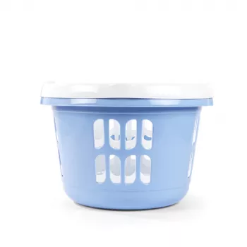 Beldray LA00000174CRNEU7 Skalbinių krepšelių rinkinys 2 vnt., 30 l, balta/mėlyna