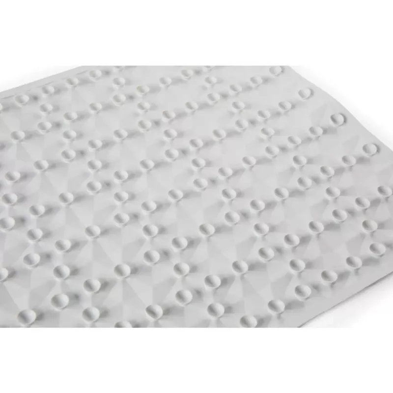 Beldray LA032661UFPFS Antibakterinis guminis vonios kilimėlis – baltas, neslystantis, su siurbtukais
