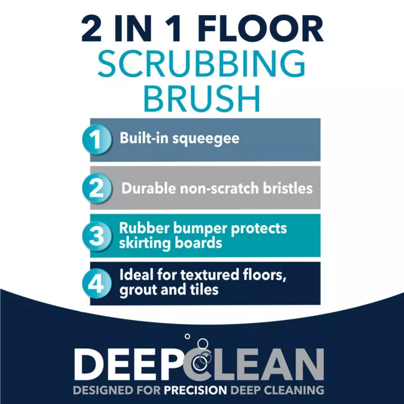 Beldray Deep Clean 2 In 1 grindų šepečio šluota