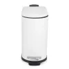Beldray LA036690WHTPEU7 Slimline D formos pedalinis šiukšlių kibiras, 5 litrų, baltas