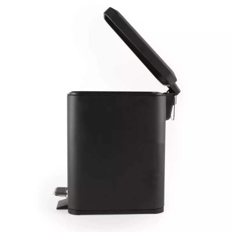 Beldray LA041173BLKPEU7 Slimline Pedal Bin 5 Litre, Black – Talpinis pedalinis šiukšlių kibiras 5 l, juodas