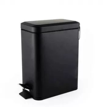 Beldray LA041173BLKPEU7 Slimline Pedal Bin 5 Litre, Black – Talpinis pedalinis šiukšlių kibiras 5 l, juodas