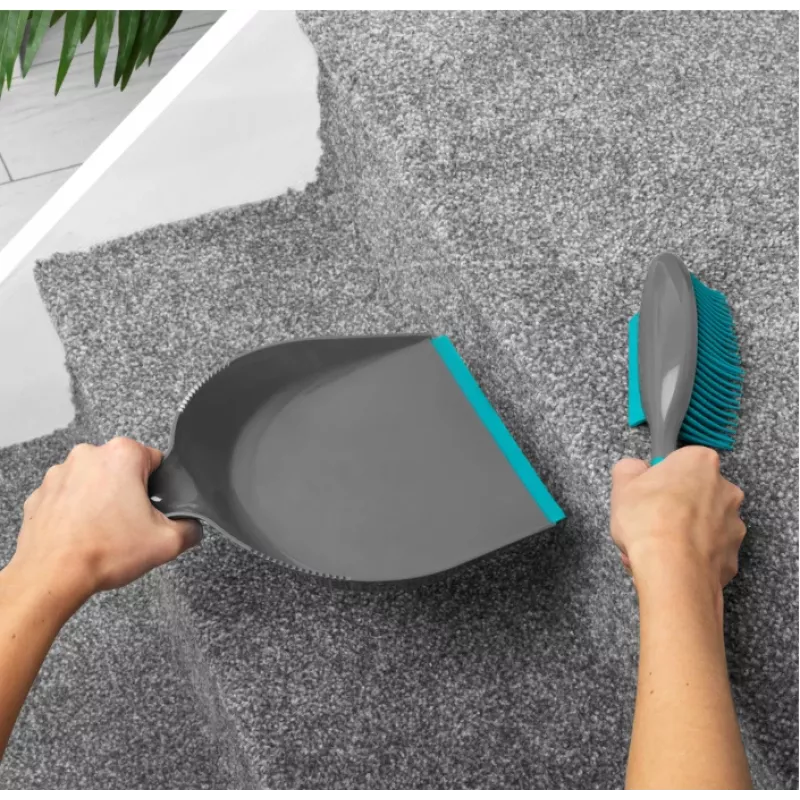 Beldray LA069351FP1EU7 Pet Plus Rubber Head Dustpan & Brush