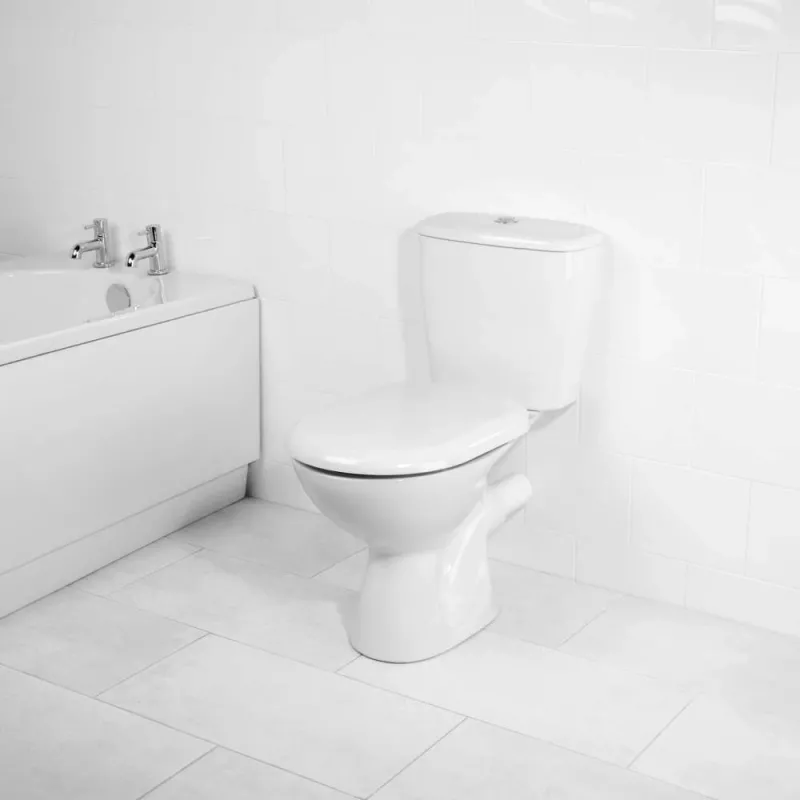 Beldray LA072771PEU7 Anti-bac D formos tualeto sėdynė, balta