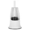 Beldray LA084538PUFFEU7X Antibac Silicone Toilet Brush with Holder, Violetinė