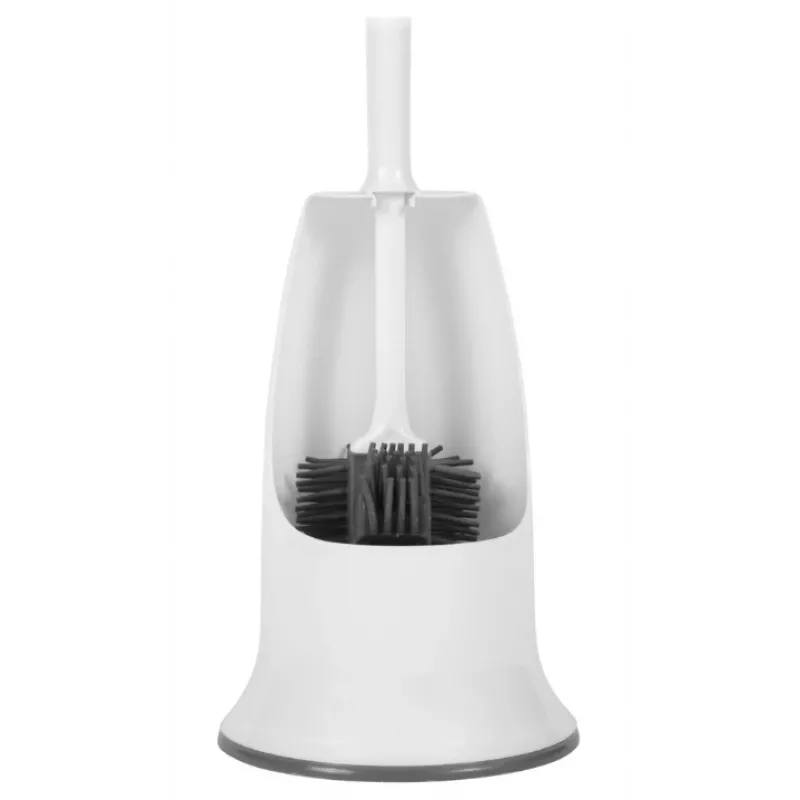 Beldray LA084538PUFFEU7X Antibac Silicone Toilet Brush with Holder, Violetinė