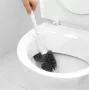 Beldray LA084538PUFFEU7X Antibac Silicone Toilet Brush with Holder, Violetinė