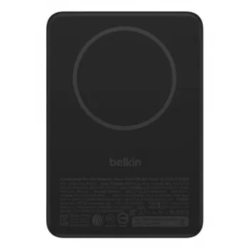 Belkin BoostCharge Slim 15W Qi2 magnetinis power bank 10000mAh juodas
