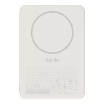 Belkin BoostCharge Slim Magnetic Power Bank 10,000 mAh Qi2 7,5W Sand