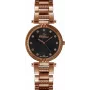 BELLEVUE D26 moteriškas laikrodis su kvarciniu mechanizmu, 32 mm nerūdijančio plieno korpusas, juodas odinis dirželis