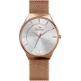 BELLEVUE E54 Moteriškas laikrodis Quartz Analog 32mm Nerūdijančio plieno korpusas Juodas odinis dirželis