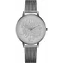 BELLEVUE Woman D12 40mm Analoginis Kvarcinis Laikrodis Plieniniu Korpusu Juodu Odiniu Dirzeliu