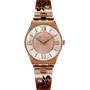 BELLEVUE Woman D17 laikrodis 33mm nerūdijančio plieno sidabrinis ciferblatas juoda oda