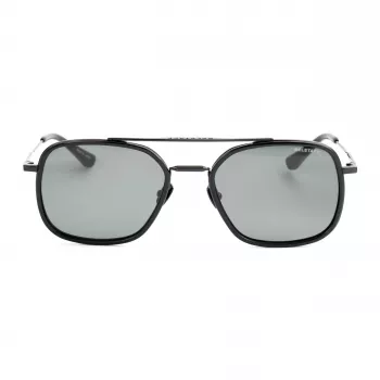Belstaff Avedon S118 Vyriški Akiniai nuo Saulės – Juodas Acetato Rėmas, Pilki Polikarbonato Lęšiai, UV400 apsauga, 56/20/145 mm