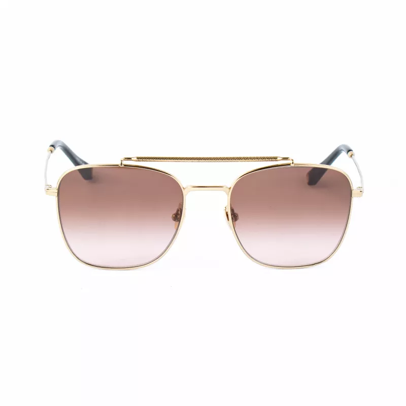 BELSTAFF BECKHAM-S128 Vyriški Akiniai nuo Saulės - Juodas Acetato Rėmelis, Pilki Polikarbonatiniai Lęšiai, UV400 Apsauga, 53 mm Lęšio Plotis