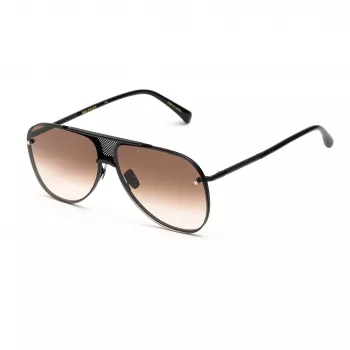 Belstaff Beckinton Vyriški Akiniai Nuo Saulės – Juodas Acetato Rėmas, Pilki Lęšiai 61/12/145 mm UV400