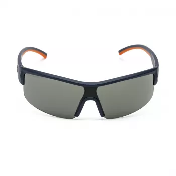 BELSTAFF MAN BLOODHOUNDAZU Aviatoriniai akiniai nuo saulės, metalinis rėmelis, ginklų metalo spalvos, mėlyni lęšiai 65/12/125 mm