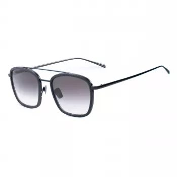 BELSTAFF MAN Ryder CLARS08 Akiniai - Juodas acetatinis rėmelis, pilki polikarbonatiniai lęšiai, UV400 apsauga, 54/21/145 mm