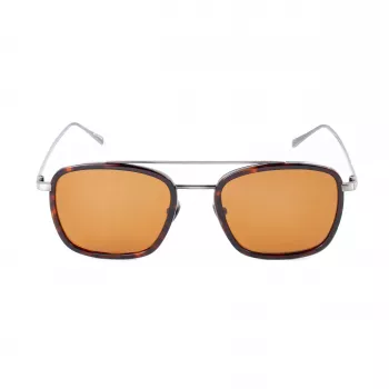 BELSTAFF MAN RYDER-S085 Pilotiniai/aviatoriniai akiniai nuo saulės, juodas acetatas, pilki lęšiai 54/21/145 mm