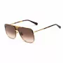Belstaff vyriški pilotiniai akiniai nuo saulės Sexton, ginklo metalo spalva, 63 mm