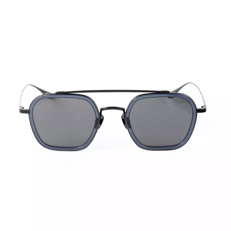 BELSTAFF MERRICK-S137 Unisex akiniai – juodas acetatinis rėmelis, pilki UV400 lęšiai 47/23/143 mm