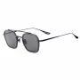 BELSTAFF MERRICK-S137 Unisex akiniai – juodas acetatinis rėmelis, pilki UV400 lęšiai 47/23/143 mm