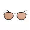 BELSTAFF Orwell-S071 vyriški akiniai nuo saulės – juodas acetatinis rėmas, pilki UV400 lęšiai, 50/22/150 mm