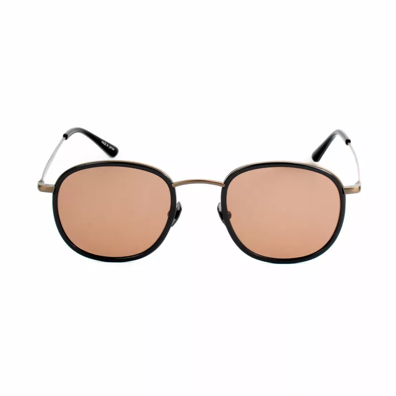 BELSTAFF Orwell-S071 vyriški akiniai nuo saulės – juodas acetatinis rėmas, pilki UV400 lęšiai, 50/22/150 mm