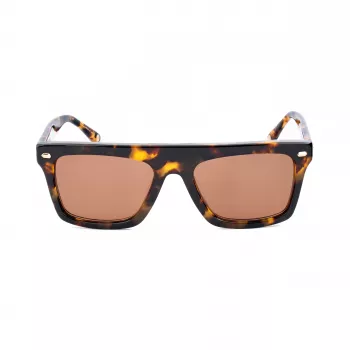 Belstaff Randford S153 Unisex Akiniai - Juodas Acetato Rėmelis, Pilki Polikarbonato Lęšiai, 52 mm