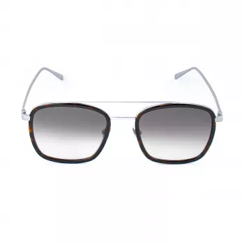 Belstaff RYERCLEARS08 Vyriški kvadratiniai acetatiniai akiniai nuo saulės, skaidrūs rėmeliai, skaidrūs lęšiai 54/21/145 mm