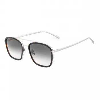 Belstaff RYERCLEARS08 Vyriški kvadratiniai acetatiniai akiniai nuo saulės, skaidrūs rėmeliai, skaidrūs lęšiai 54/21/145 mm