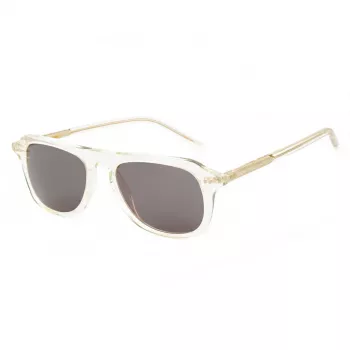 BELSTAFF Moteriški akiniai nuo saulės Eyston-S044 – Juodas acetatinis rėmelis, pilki lęšiai, 53 mm