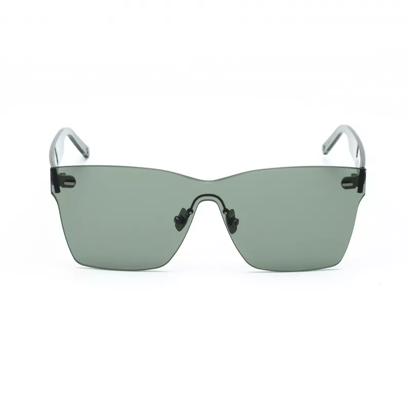 BELSTAFF Women Luminor-Verde Akiniai - Kvadratinis Acetato Rėmelis, Pilkai-Žali Lęšiai, UV400 Apsauga, 54 mm Lęšio Plotis
