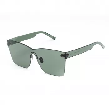 BELSTAFF Women Luminor-Verde Akiniai - Kvadratinis Acetato Rėmelis, Pilkai-Žali Lęšiai, UV400 Apsauga, 54 mm Lęšio Plotis