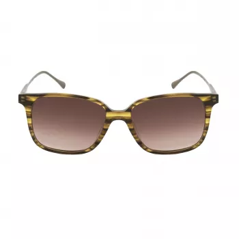 BELSTAFF Moteriški Bonington akiniai nuo saulės BONINGTONS024 – juodas acetato rėmelis, pilki polikarbonatiniai lęšiai, UV400 apsauga, 53 mm lęšio plotis