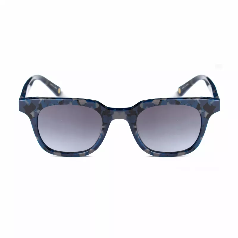 BELSTAFF Moteriški akiniai nuo saulės Boorman-S028 kvadratiniai juodi/pilki 48/23/148 mm