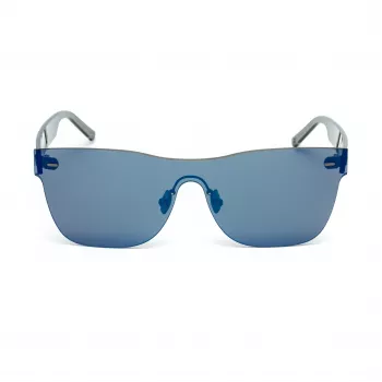 Belstaff Women's Flashgunazul Sunglasses - Mėlynas acetatinis rėmelis su pilkais gradientiniais lęšiais