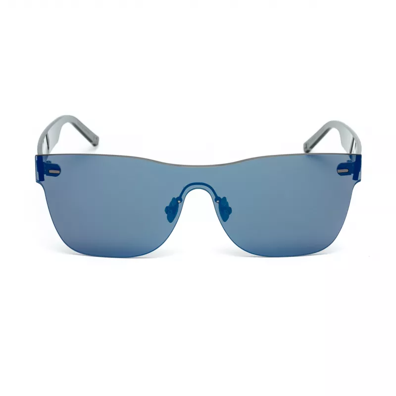 Belstaff Women's Flashgunazul Sunglasses - Mėlynas acetatinis rėmelis su pilkais gradientiniais lęšiais