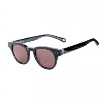 Belstaff Women's Marshall Akiniai MARSHALL-S063 (47/21/148 mm) - Juodas acetatinis rėmelis, dūminiai lęšiai