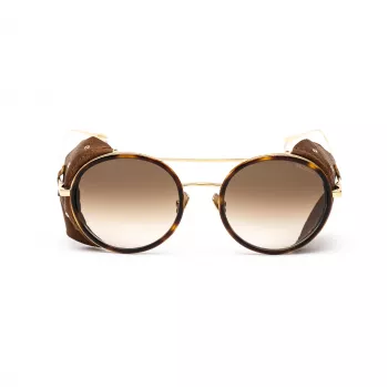 BELSTAFF moteriški akiniai nuo saulės Pinnerdoradof 53/19/145 mm – aukso/rudi