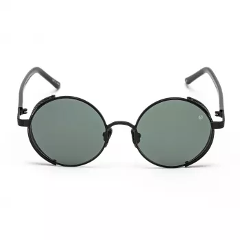 BELSTAFF Women Trophy II Akiniai Nuo Saulės - Juodas Acetato Rėmelis, Pilki Lęšiai, 53 mm