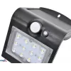 BEMKO TRINGO saulės energija maitinamas LED prožektorius 1.5W 220lm 4000K IP65 juodas su PIR jutikliu C83-SOT-001BL-PIR
