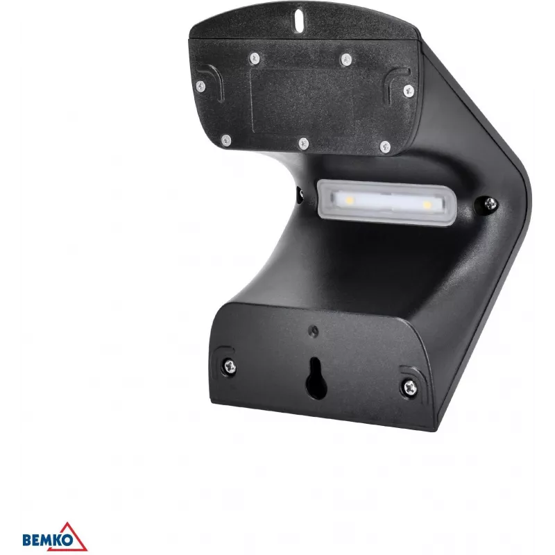 BEMKO TRINGO saulės energija maitinamas LED prožektorius 1.5W 220lm 4000K IP65 juodas su PIR jutikliu C83-SOT-001BL-PIR