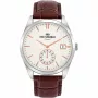 BEN SHERMAN Vyriškas laikrodis WB039T 43mm Ruda odinis dirželis Juodas ciferblatas