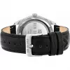 BEN SHERMAN vyriškas laikrodis WB039UB 43 mm juodas ciferblatas, juodas dirbtinės odos dirželis