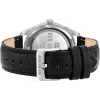 Ben Sherman vyriškas analoginis kvarcinis laikrodis WB039BB, 43 mm juodas ciferblatas, juodas odinis dirželis