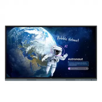 BenQ Board Master RM8605 86 colių 4K UHD interaktyvus plokščiasis ekranas su IR jutikliu, Android, švietimui ir verslui, juodas