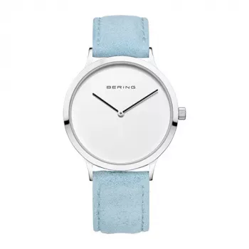 Bering Classic moteriškas kvarcinis laikrodis 39 mm rožinio aukso nerūdijančio plieno tinklelis