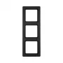 Berker Q.1 1-Gang Cover Frame Anthracite Velvet 10136086